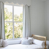 Schumacher Rabbit High Performance Print Blush Fabric - Eade's Wallpaper