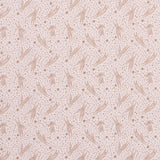 Schumacher Rabbit High Performance Print Blush Fabric - Eade's Wallpaper