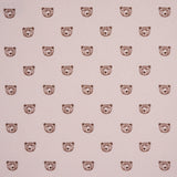 Schumacher Bear High Performance Print Blush Fabric