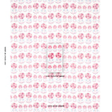 Schumacher Anjuna Floral Linen Print Mulberry Fabric