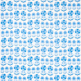 Schumacher Anjuna Floral Linen Print Porcelain Fabric