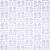 Schumacher Anjuna Floral Linen Print Lilac Fabric