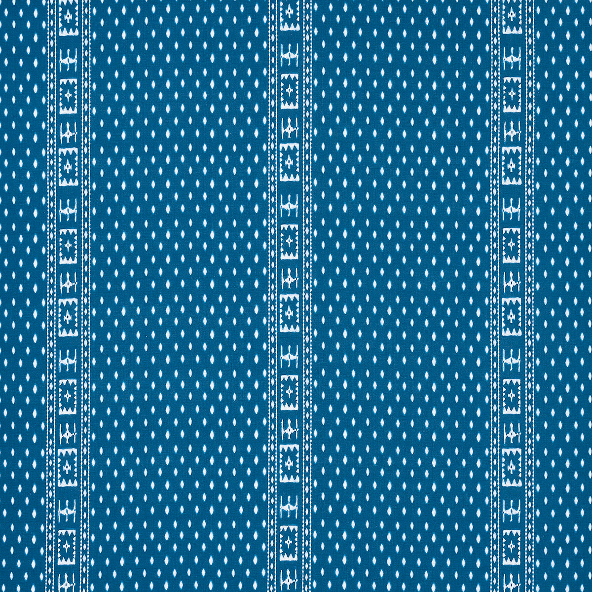 Schumacher Indah Batik Indigo Fabric