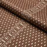 Schumacher Indah Batik Sepia Fabric