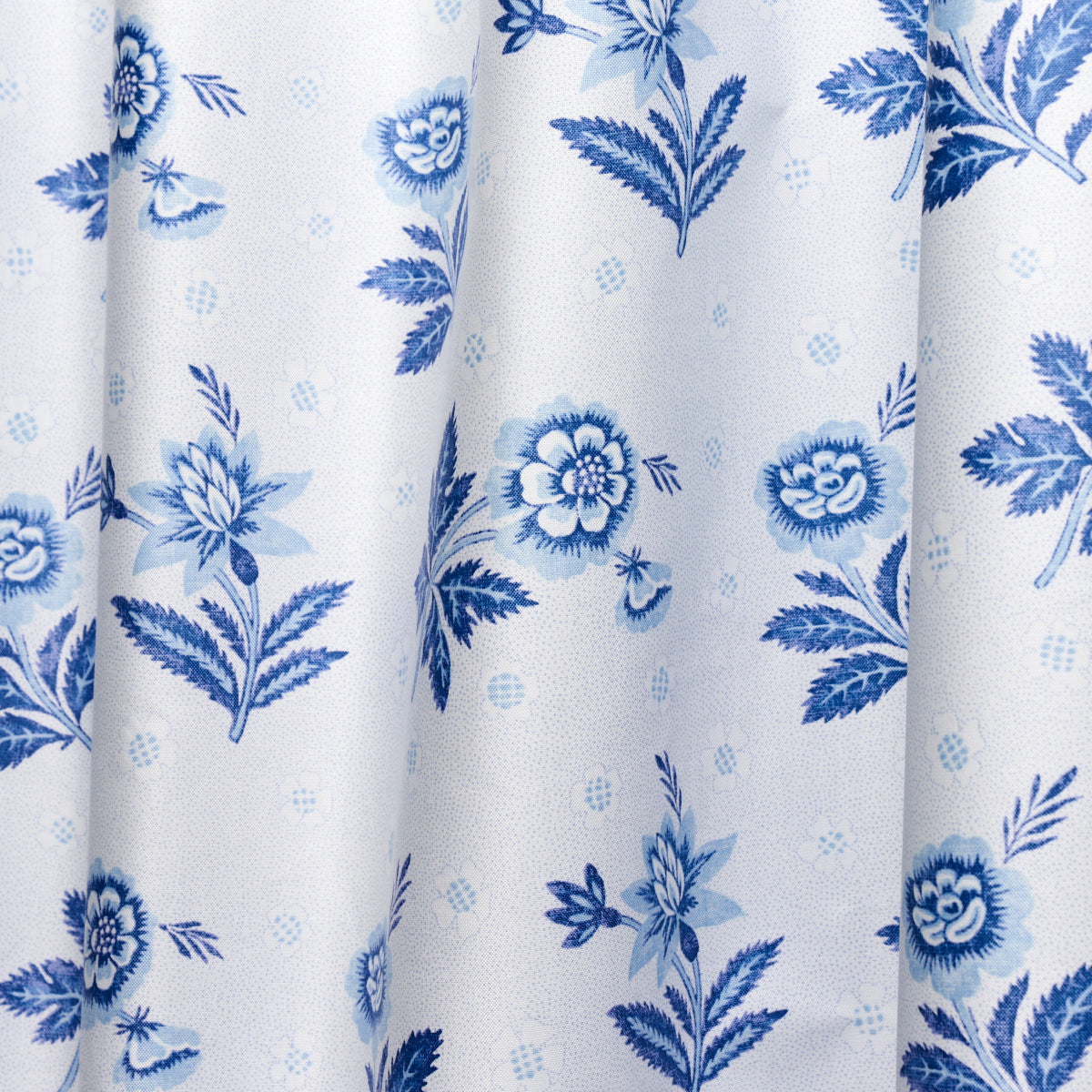 Schumacher Colline Porcelain Fabric