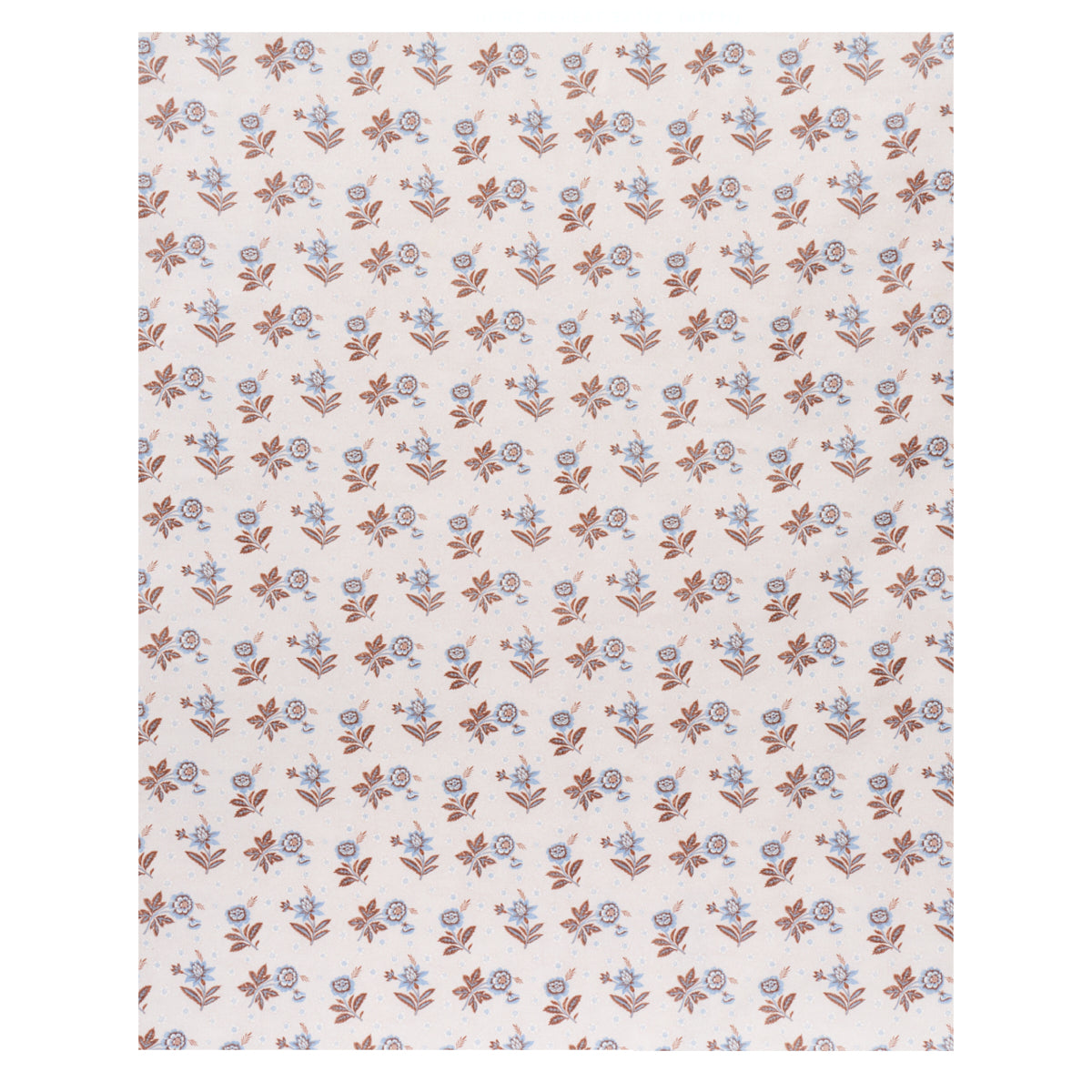 Schumacher Colline Delft & Sepia Fabric
