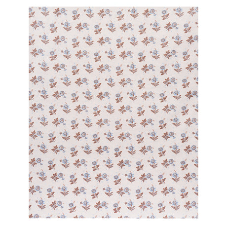 Schumacher Colline Delft & Sepia Fabric
