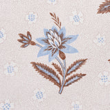 Schumacher Colline Delft & Sepia Fabric