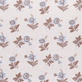 Schumacher Colline Delft & Sepia Fabric