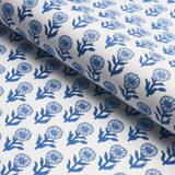 Schumacher Adeline Porcelain Fabric