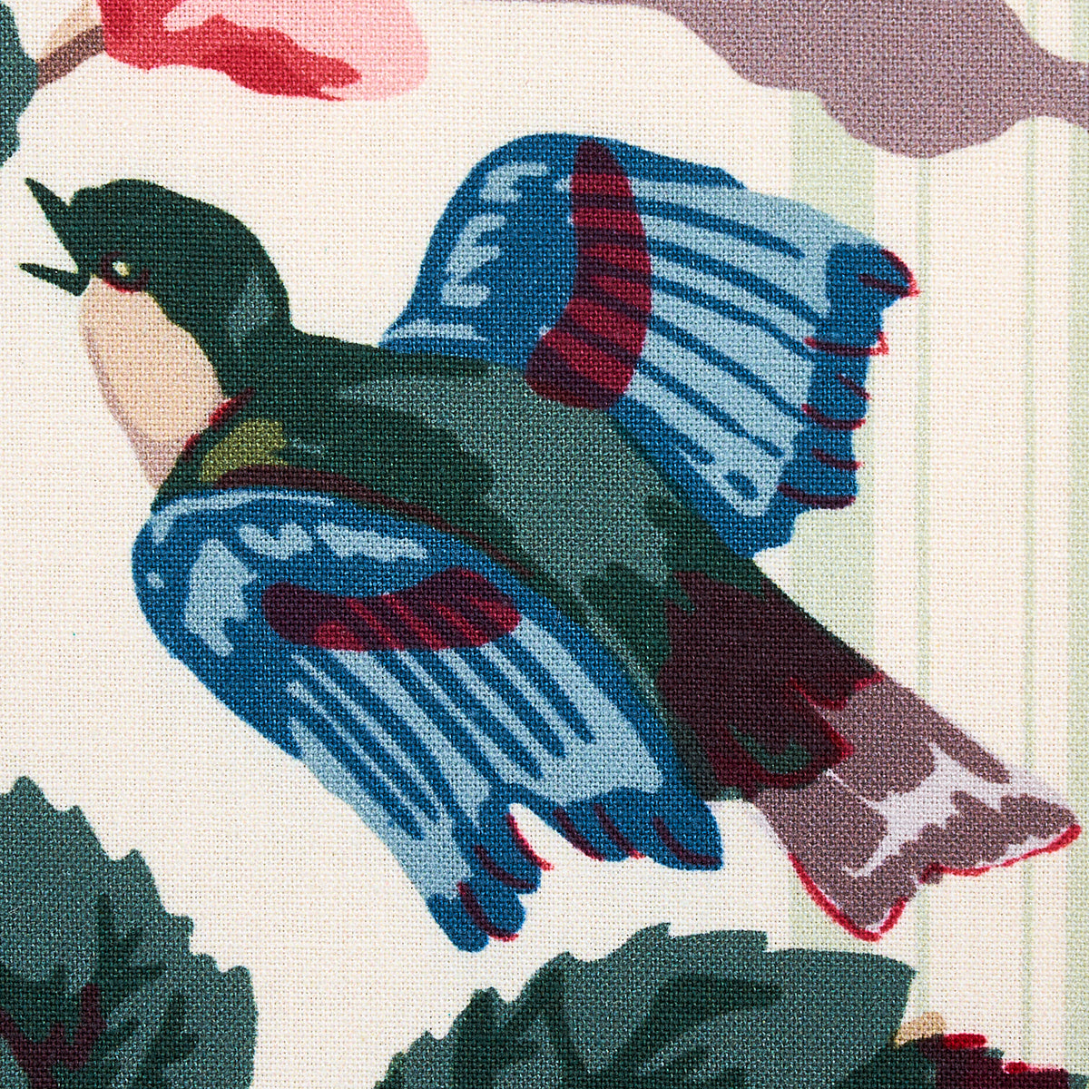 Schumacher Margaret Ruth Document Fabric - Eade's Wallpaper
