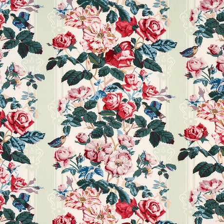 Schumacher Margaret Ruth Document Fabric - Eade's Wallpaper