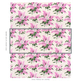 Schumacher Proust'S Lilacs Pink Fabric - Eade's Wallpaper