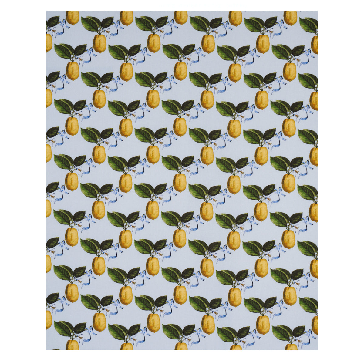 Schumacher Le Citron Sky Fabric - Eade's Wallpaper