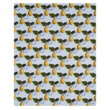 Schumacher Le Citron Sky Fabric - Eade's Wallpaper