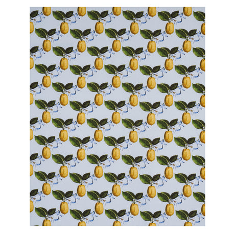 Schumacher Le Citron Sky Fabric - Eade's Wallpaper