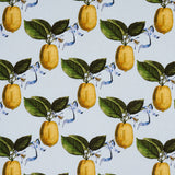Schumacher Le Citron Sky Fabric - Eade's Wallpaper