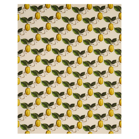 Schumacher Le Citron Natural Fabric - Eade's Wallpaper