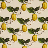 Schumacher Le Citron Natural Fabric - Eade's Wallpaper