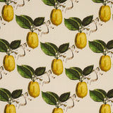 Schumacher Le Citron Natural Fabric - Eade's Wallpaper