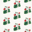 Schumacher Strawberry Hill White Fabric - Eade's Wallpaper