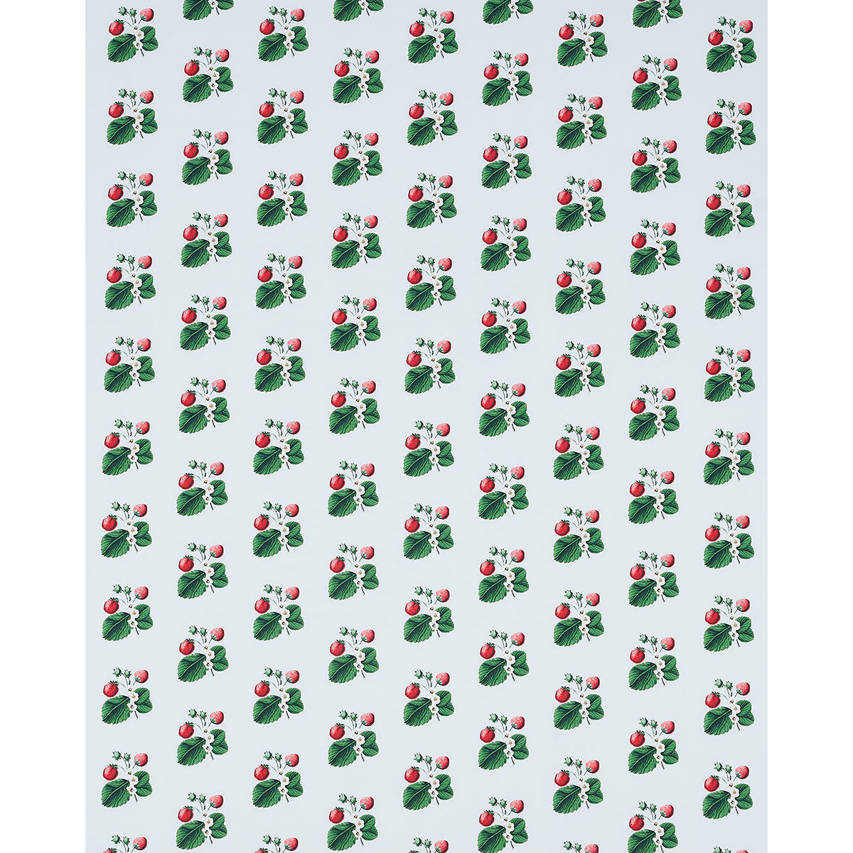 Schumacher Strawberry Hill Sky Fabric - Eade's Wallpaper