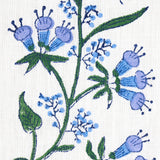 Schumacher Himalaya Hand Block Print Lilac Fabric