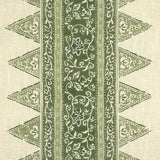 Schumacher Foxglove Indoor/Outdoor Leaf Green Fabric