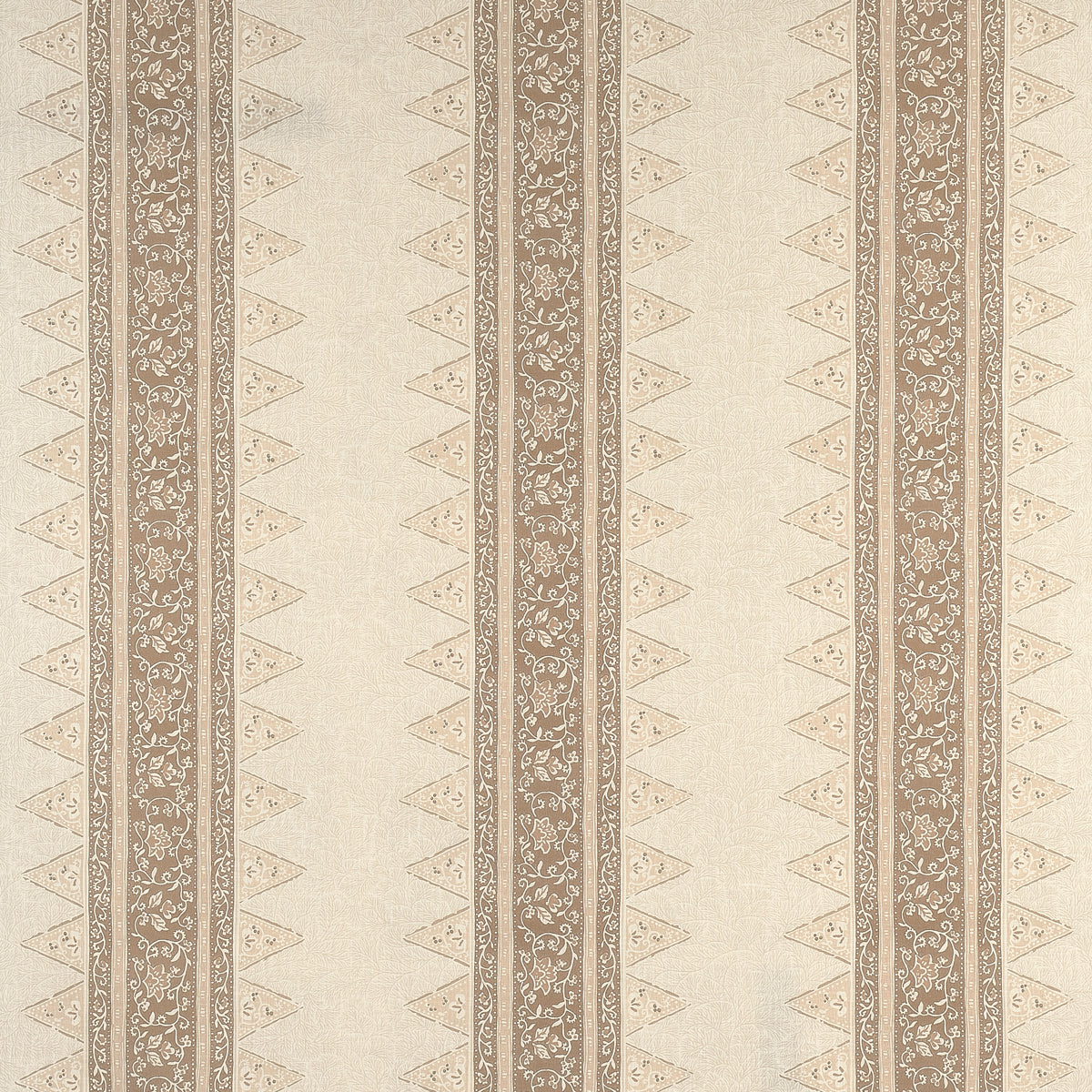 Schumacher Foxglove Indoor/Outdoor Neutral Fabric