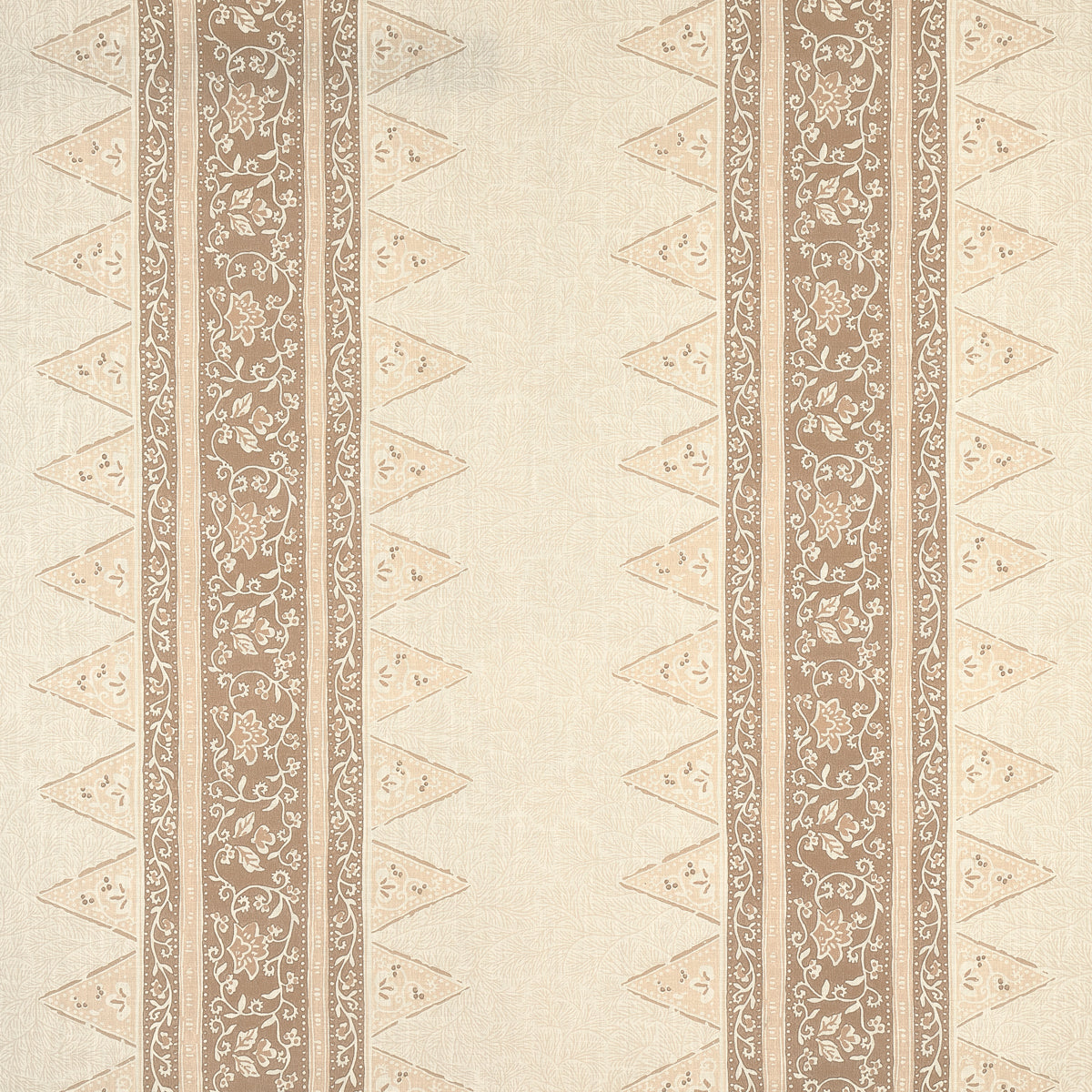 Schumacher Foxglove Indoor/Outdoor Neutral Fabric