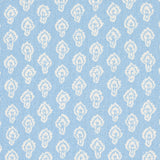 Schumacher Hyacinth Indoor/Outdoor China Blue Fabric