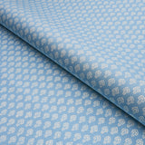 Schumacher Hyacinth Indoor/Outdoor China Blue Fabric