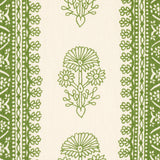Schumacher Hyacinth Indoor/Outdoor Leaf Green Fabric