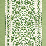 Schumacher Jasmine Indoor/Outdoor Leaf Green Fabric