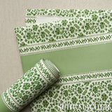 Schumacher Jasmine Indoor/Outdoor Leaf Green Fabric