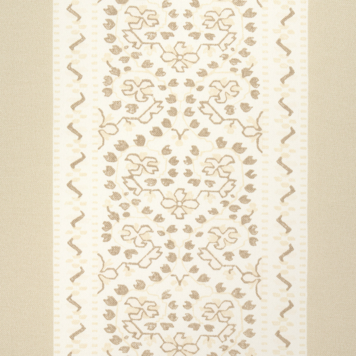 Schumacher Jasmine Indoor/Outdoor Neutral Fabric