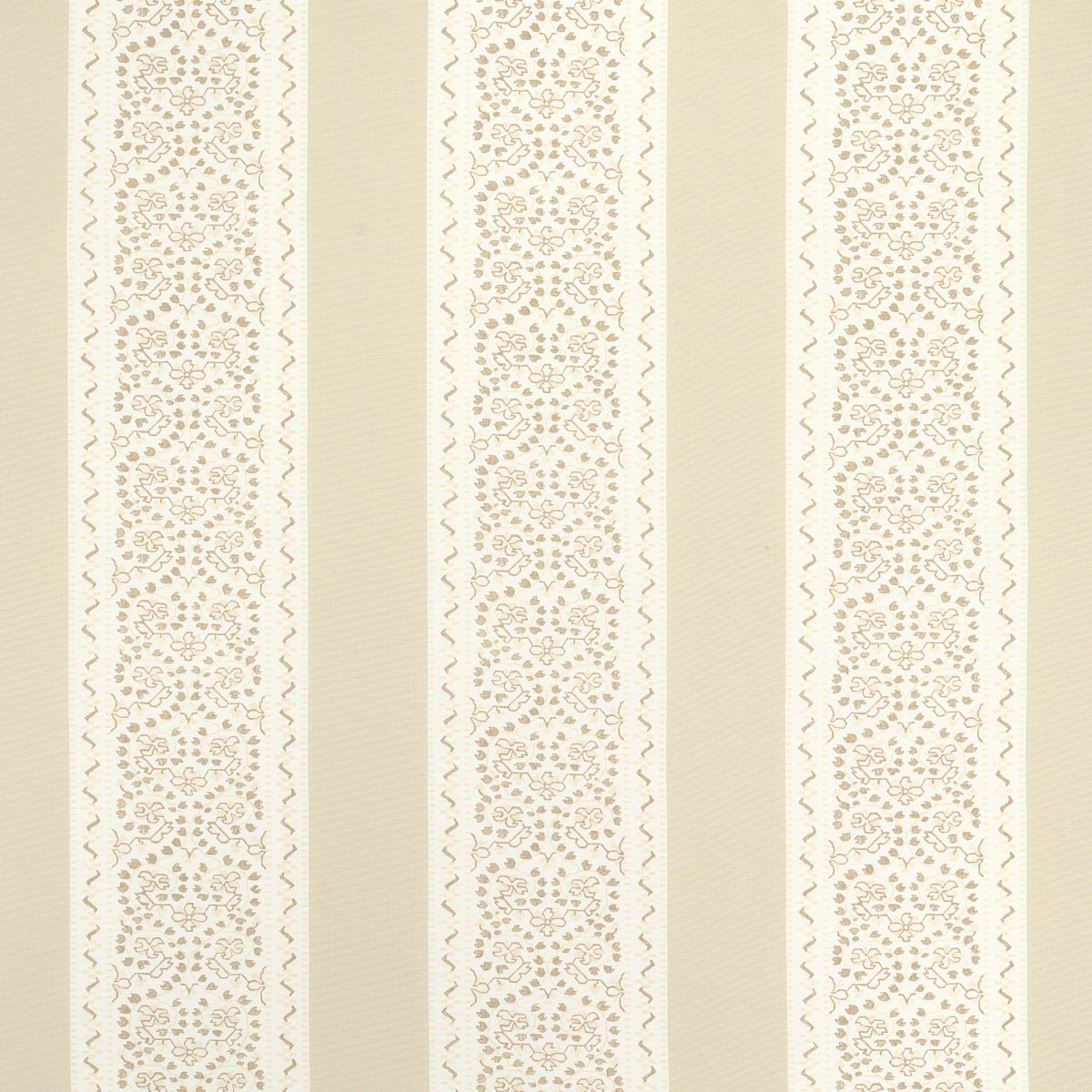 Schumacher Jasmine Indoor/Outdoor Neutral Fabric