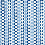 Schumacher Posy Indoor/Outdoor Indigo Fabric - Eade's Wallpaper