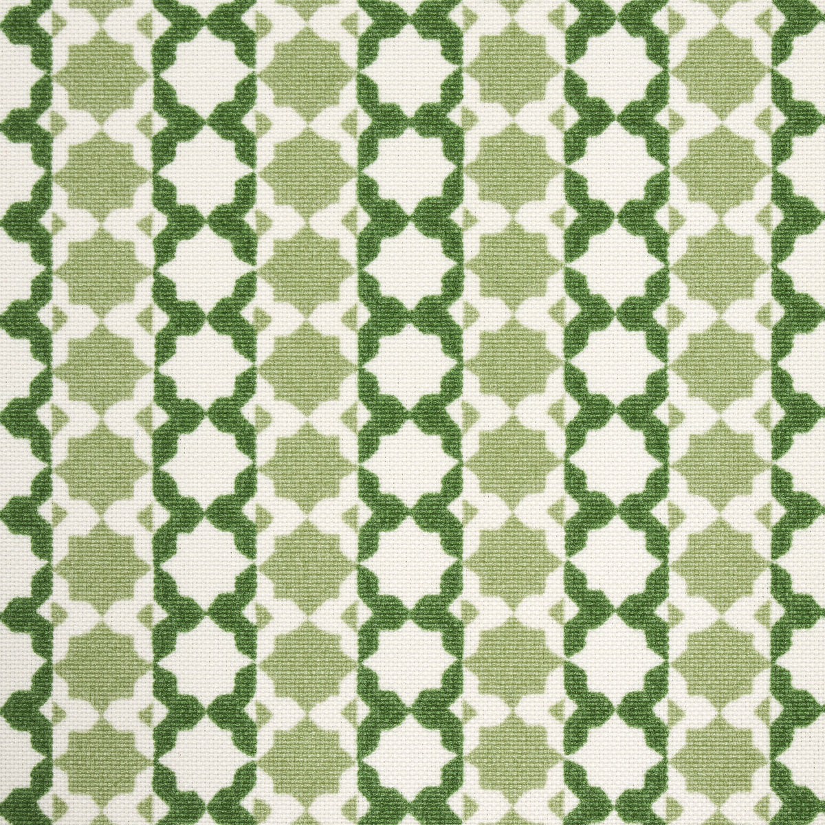 Schumacher Posy Indoor/Outdoor Leaf Green Fabric - Eade's Wallpaper