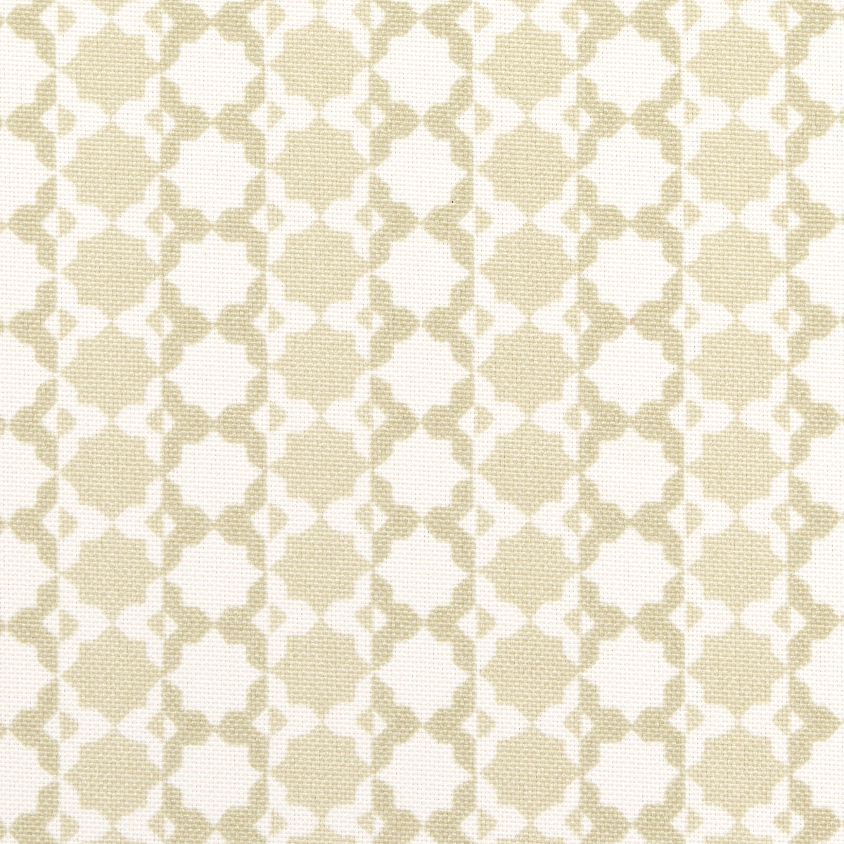 Schumacher Posy Indoor/Outdoor Neutral Fabric - Eade's Wallpaper
