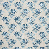 Schumacher Oleander Indoor/Outdoor Indigo Fabric - Eade's Wallpaper