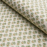 Schumacher Oleander Indoor/Outdoor Leaf Green Fabric - Eade's Wallpaper
