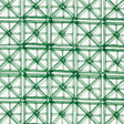 Schumacher Portail Francais Indoor/Outdoor Emerald Fabric - Eade's Wallpaper