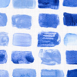 Schumacher Palette Indoor/Outdoor Lapis Fabric - Eade's Wallpaper