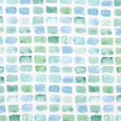 Schumacher Palette Indoor/Outdoor Seaglass Fabric - Eade's Wallpaper