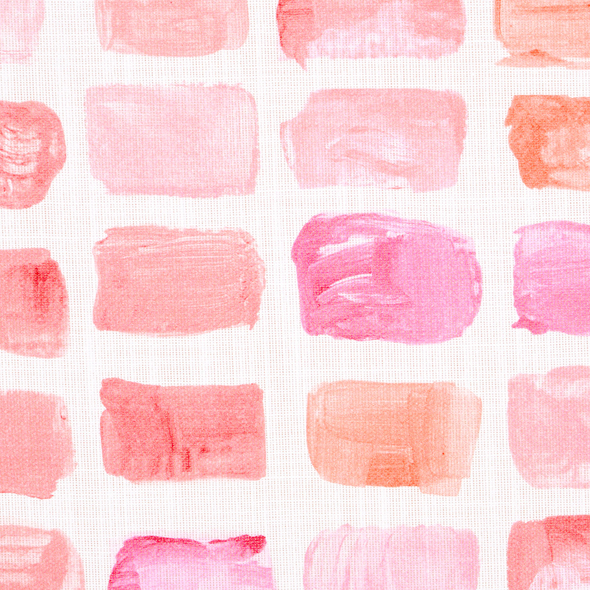Schumacher Palette Indoor/Outdoor Blush Fabric - Eade's Wallpaper