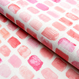 Schumacher Palette Indoor/Outdoor Blush Fabric - Eade's Wallpaper
