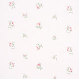 Schumacher Margie Floral Sheer Rose Fabric - Eade's Wallpaper
