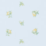 Schumacher Margie Floral Marigold Fabric - Eade's Wallpaper