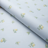 Schumacher Margie Floral Marigold Fabric - Eade's Wallpaper
